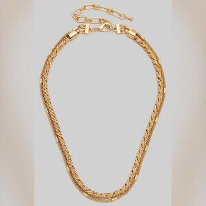 1 LEFT!! AZALEA GOLD LAYERED ROPE CHAIN NECKLACE